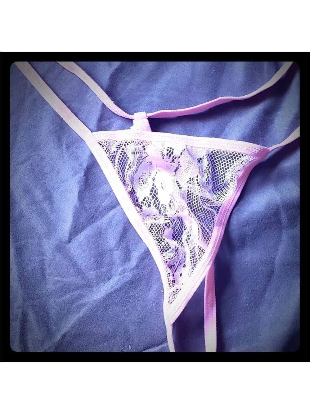Lace G String Size 1X